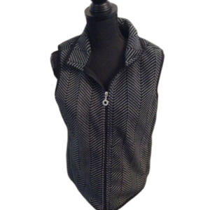 The Savile Row Co. London Sleeveless Vest Size Medium Zip Front
